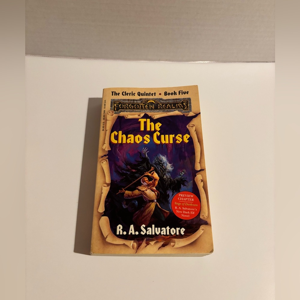 The Cleric Quintet Book Set by R.A. Salvatore - Picture 6 of 6